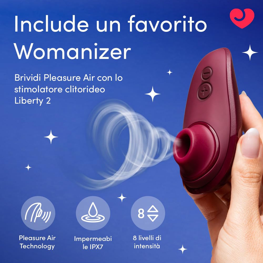 Womanizer Couples 2026 calendario sexy Coppie 24 giorni Liberty 2