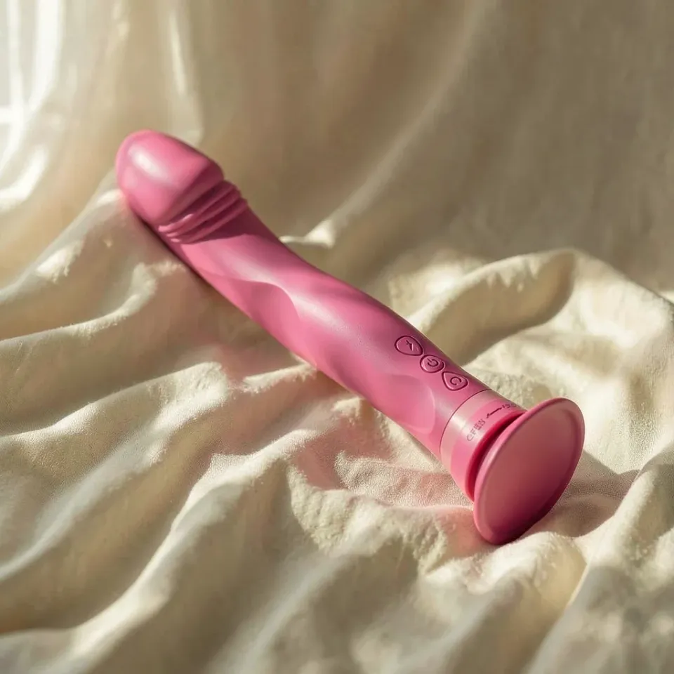 Intense Michelangelo dildo vibrante rosa doppia densità