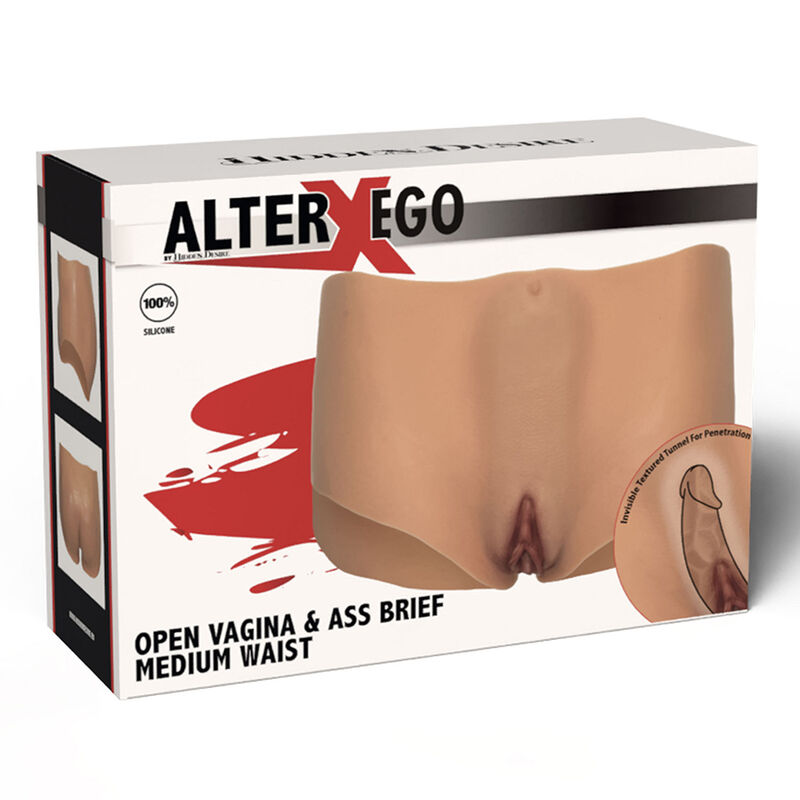 Hidden Desire Alter Ego Open Brief slip anatomico in silicone