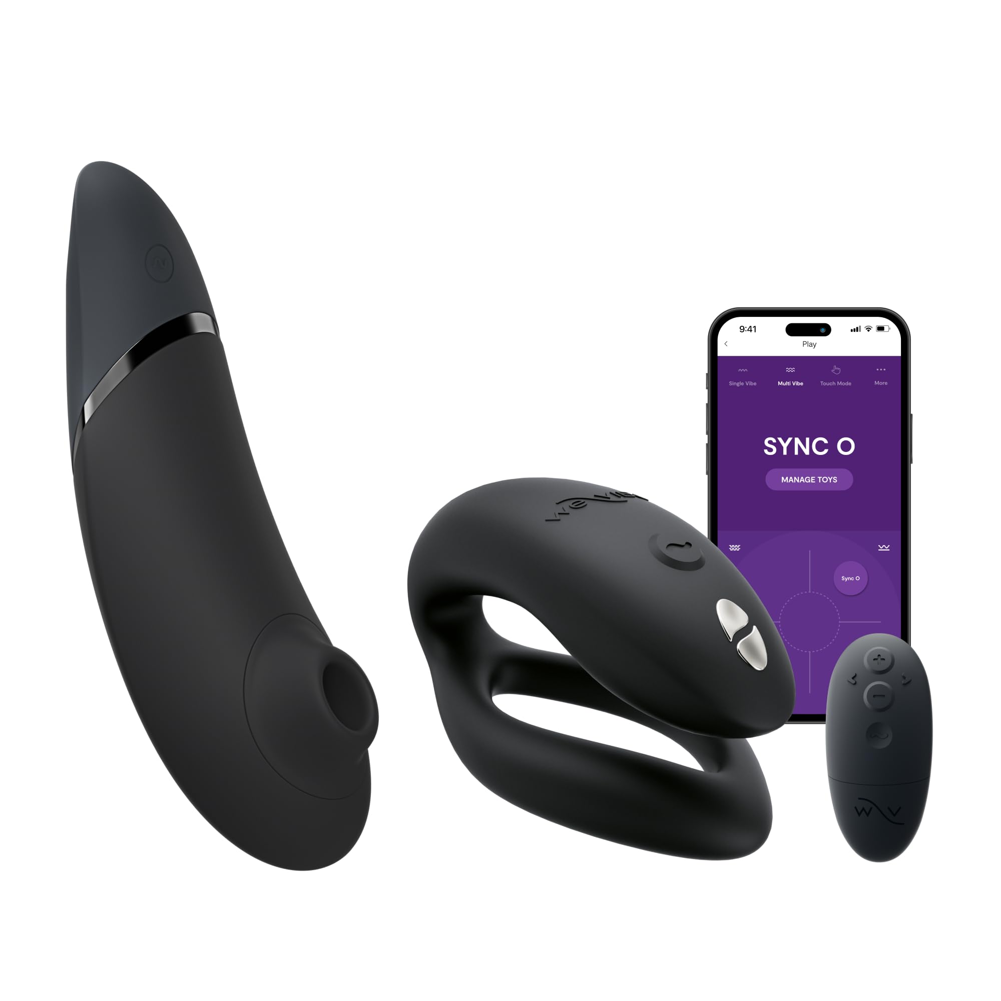 Womanizer Lust & Luxury Kit Coppia Next + Sync O 2 Pezzi
