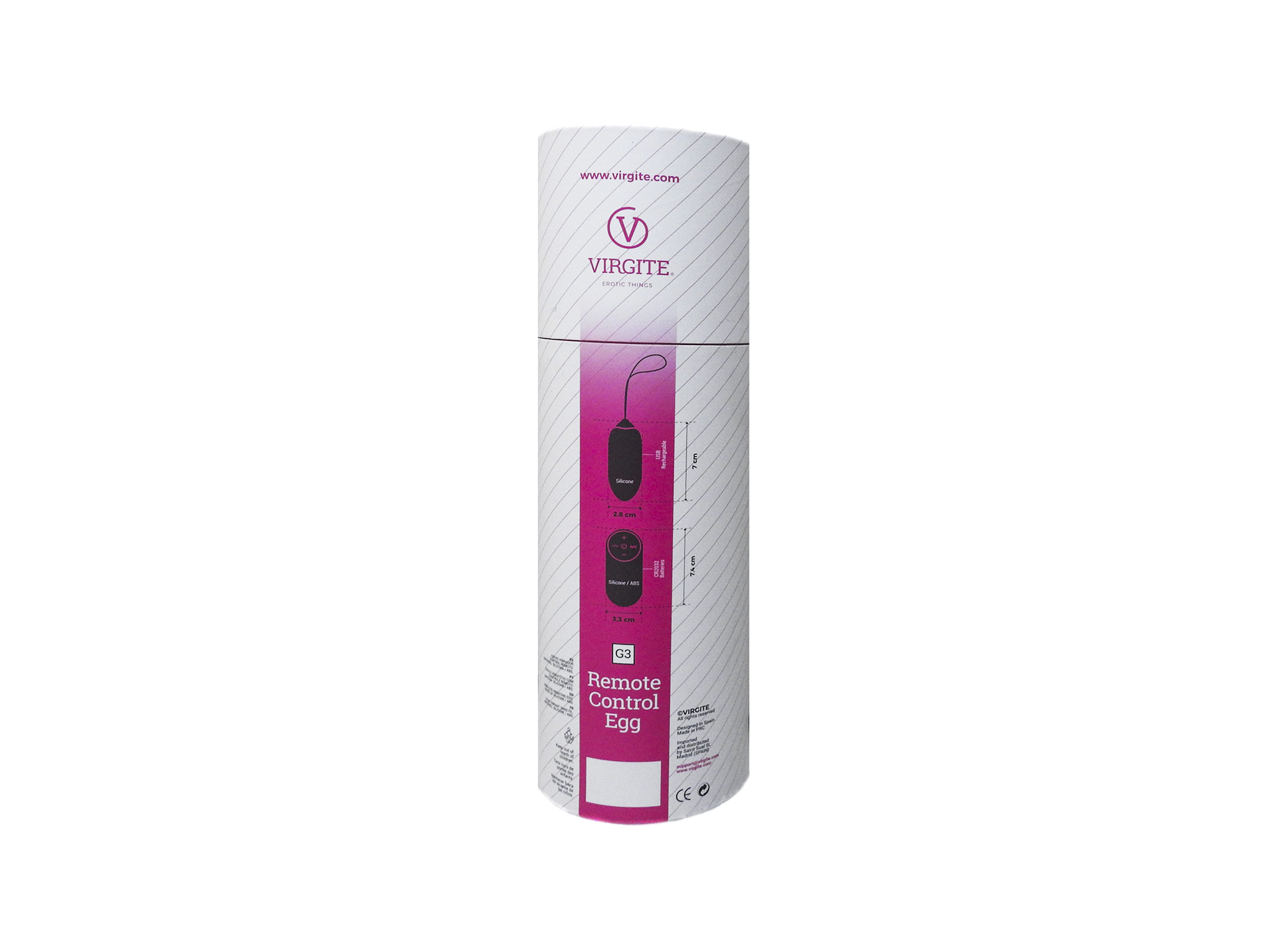 Love Hit G3 uovo vibrante con telecomando rosa