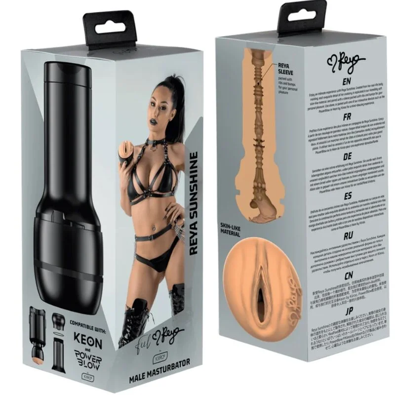 Kiiroo FeelReya Stroker Masturbatore Reya Sunshine
