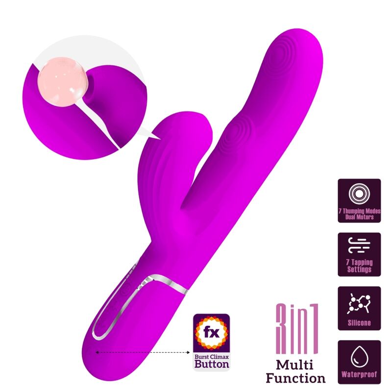 Pretty Love Perlita vibratore rabbit viola punto G