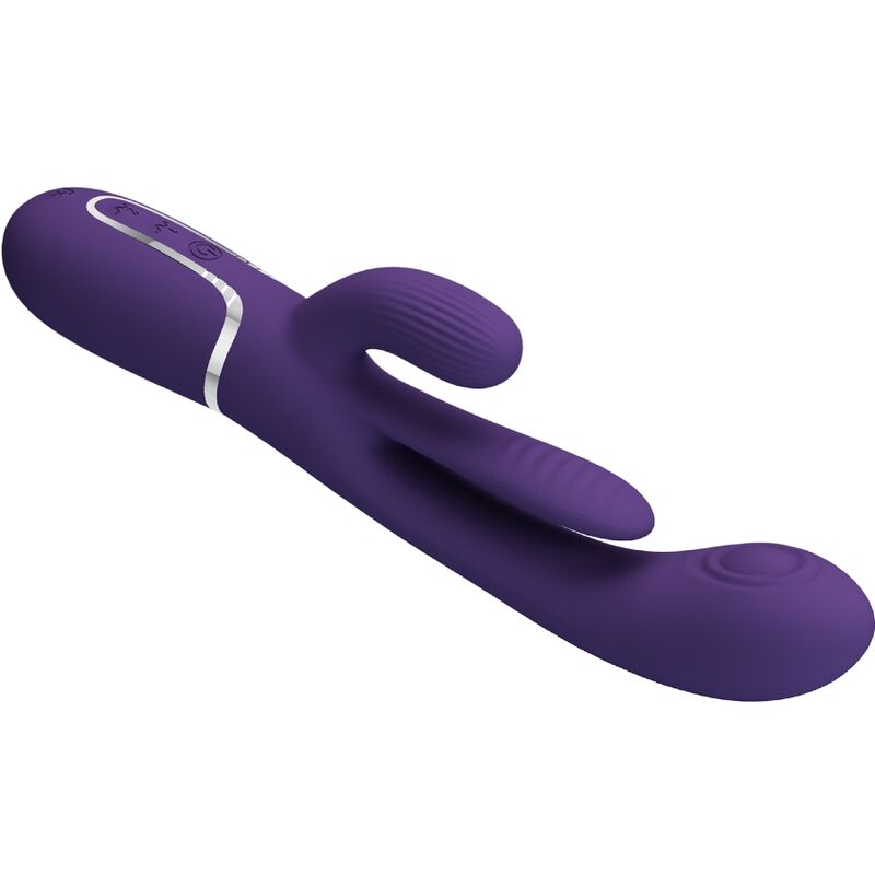 Pretty Love Shania vibratore rabbit linguetta silicone