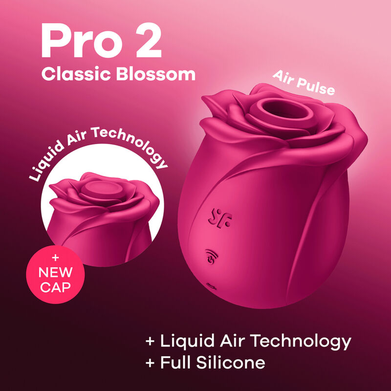 Satisfyer Pro 2 Classic Blossom stimolatore clitorideo 11 livelli