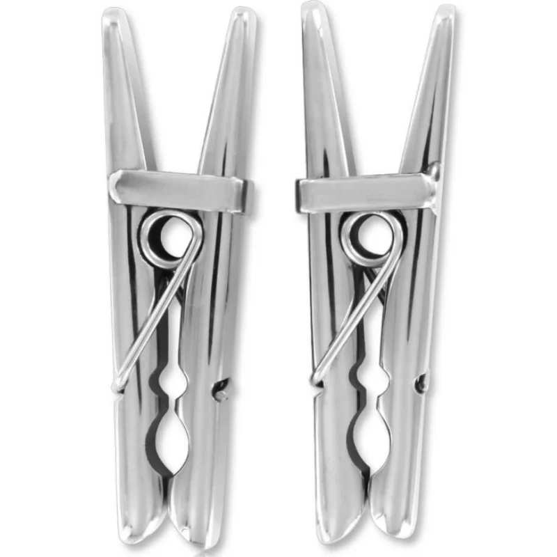 Metal Hard morsetti capezzoli metallo forte set 2 pezzi