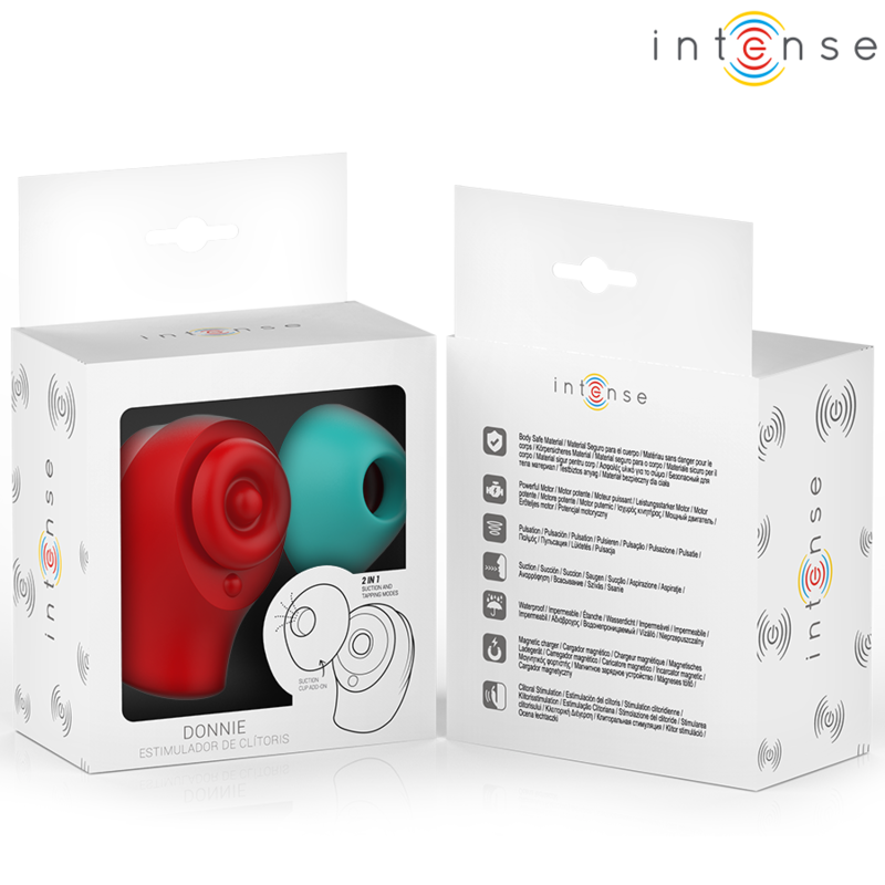 Intense Donnie stimolatore clitoride silicone silenzioso