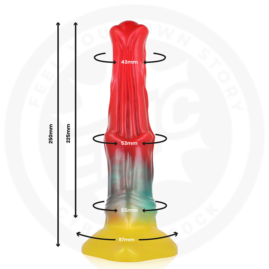 Epic CyberSilicock Aethon Glow dildo silicone 25 cm