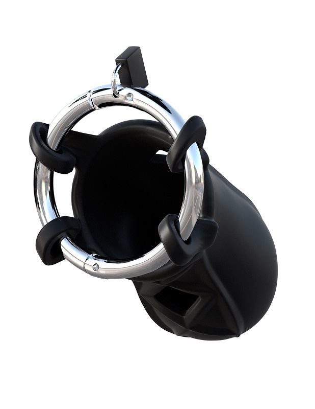 Frutille Extreme Cock Blocker gabbia castità silicone nero