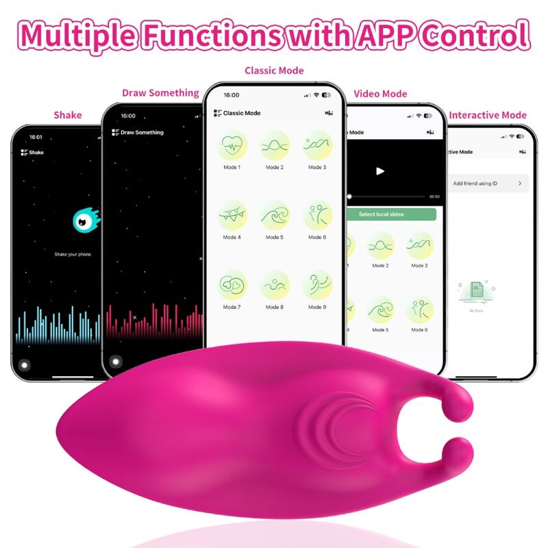 Armony Honeybee vibratore mutandine fucsia doppia stimolazione