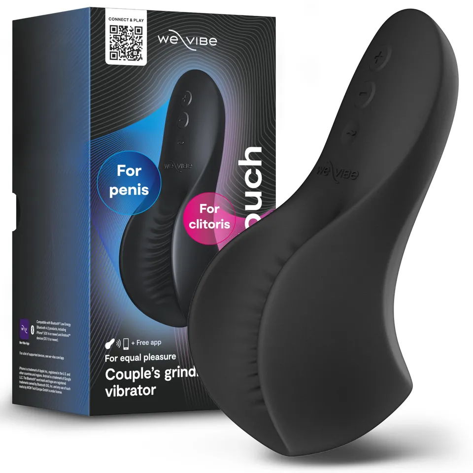 We-Vibe Shared Touch vibratore coppia nero ricaricabile