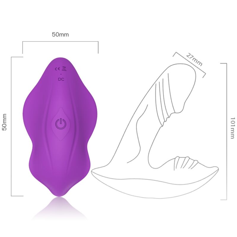 Armony Fischietto Stimolatore Clitorideo Viola Telecomando