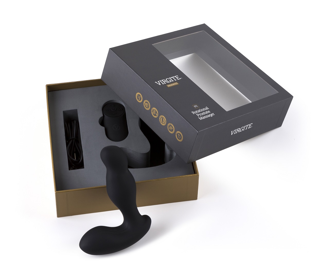 Virgite Love Hit P2 vibratore prostatico telecomando silicone