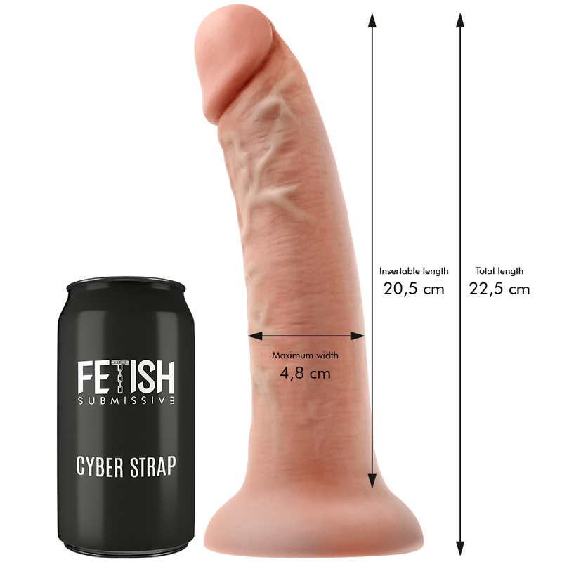 Fetish Submissive Cyberstrap Bullet strap-on L silicone