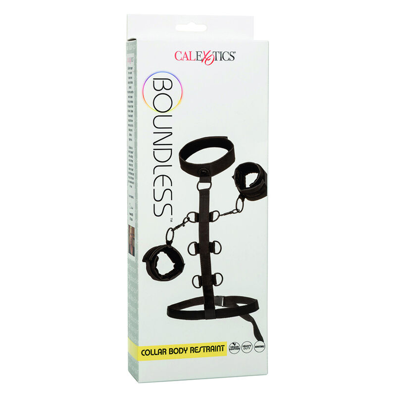 CalExotics Boundless Collar collare bondage ecopelle regolabile