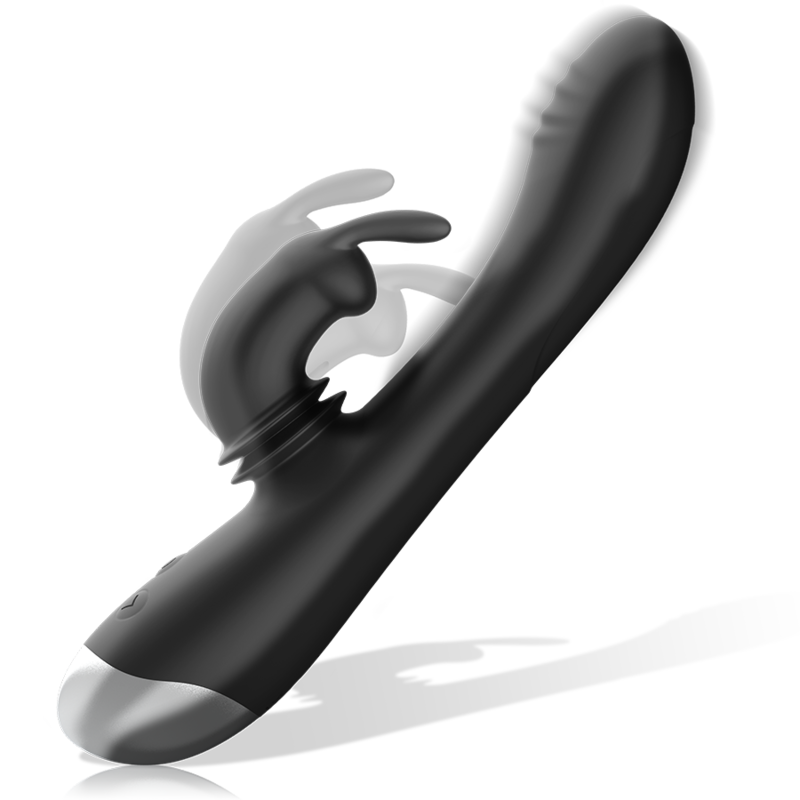 Black&Silver Adam vibratore rabbit 10 modi