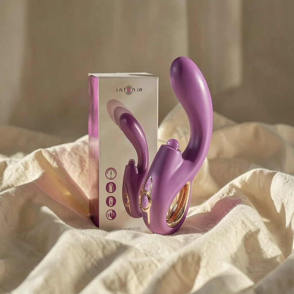 Intense Lali vibratore punto G tapping spinta vibrazione viola