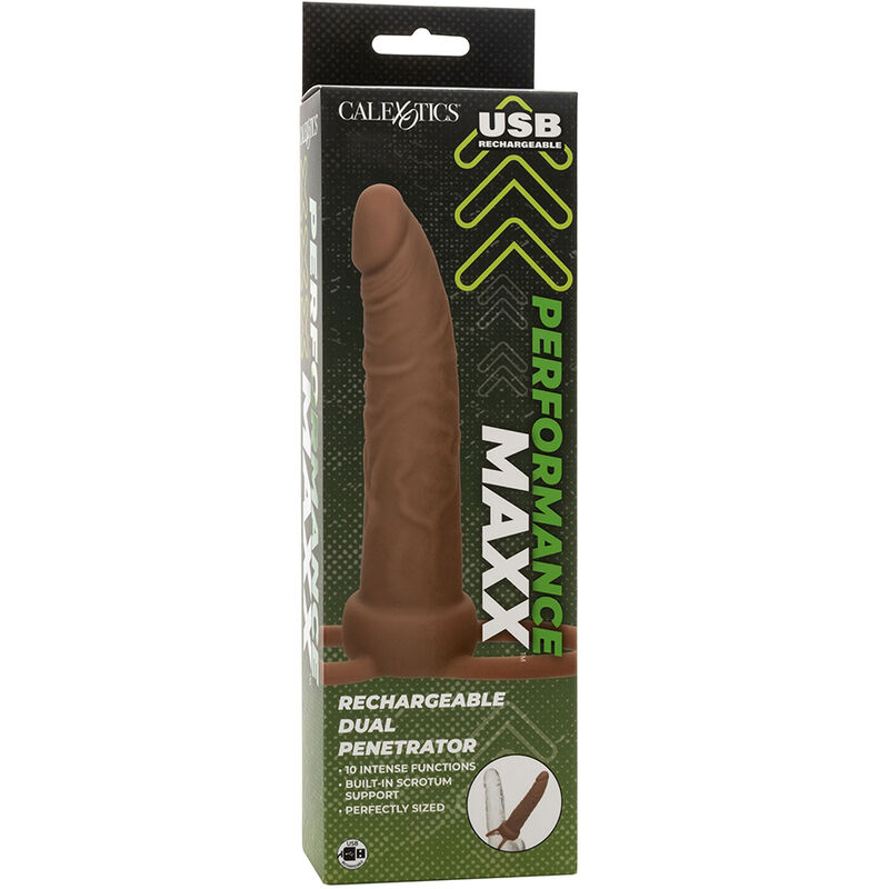 CalExotics Performance Maxx anello vibrante marrone 10 fun
