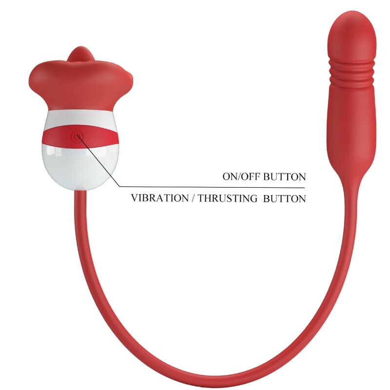 Pretty Love Ashlynn stimolatore clitoride rosso
