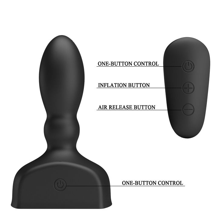 Pretty Love Marriel plug gonfiabile vibrante 12 funzioni