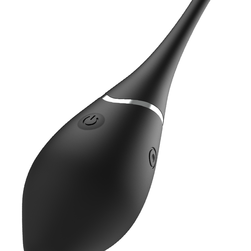Black&Silver Jenell uovo vibrante telecomando silicone