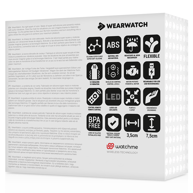 Wearwatch Egg ovetto vibrante acquamarina orologio