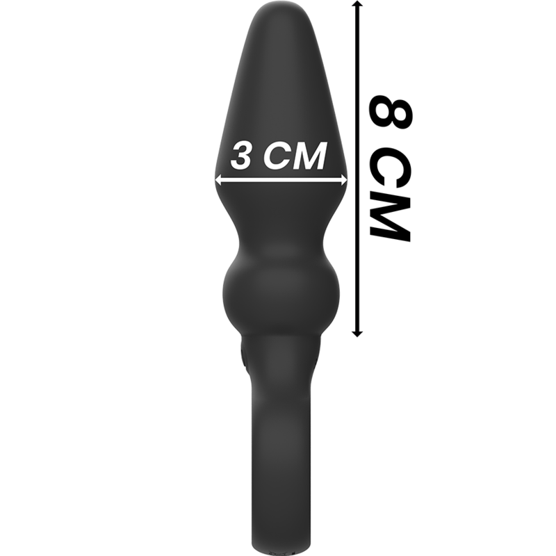 Frutille Ozzy plug anale vibrante 10 modalità