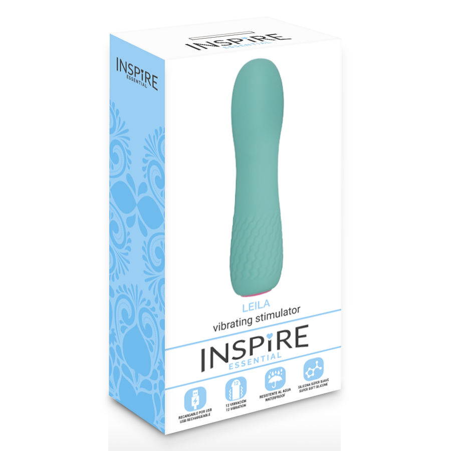 Inspire Leila Turchese vibratore silicone 12 funzioni