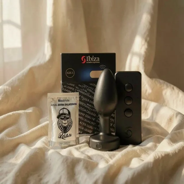 Ibiza Plug con Telecomando plug anale S 10 vibrazioni