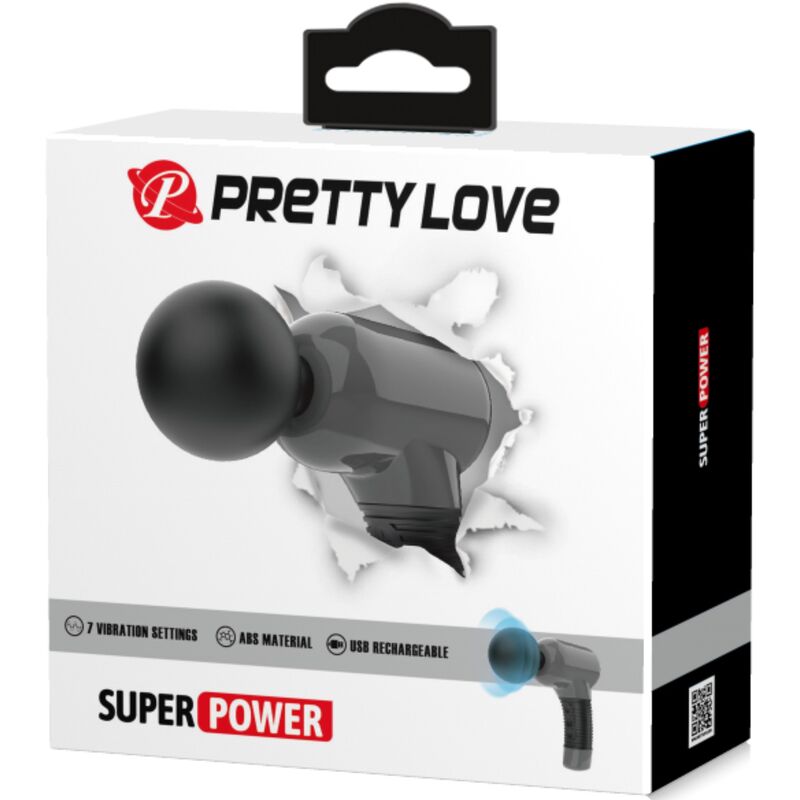Pretty Love Magic Gun massaggiatore wand grigio 7 funzioni