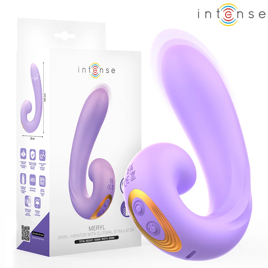 Intense Meryl vibratore rabbit silicone 10 modalità