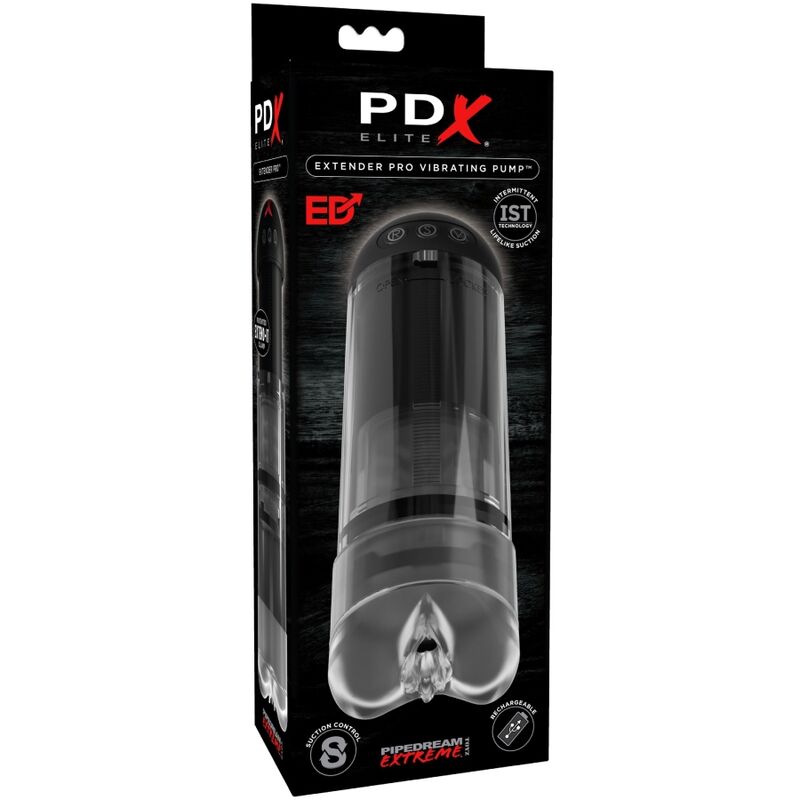 PDX Elite Extender Pro masturbatore con aspirazione