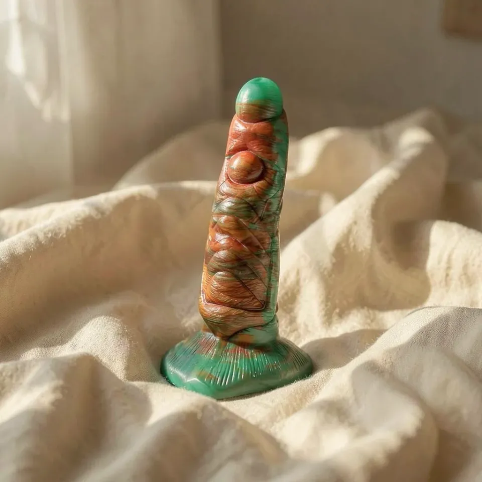Epic Cybersilicock Tiryon dildo verde flash 182 mm