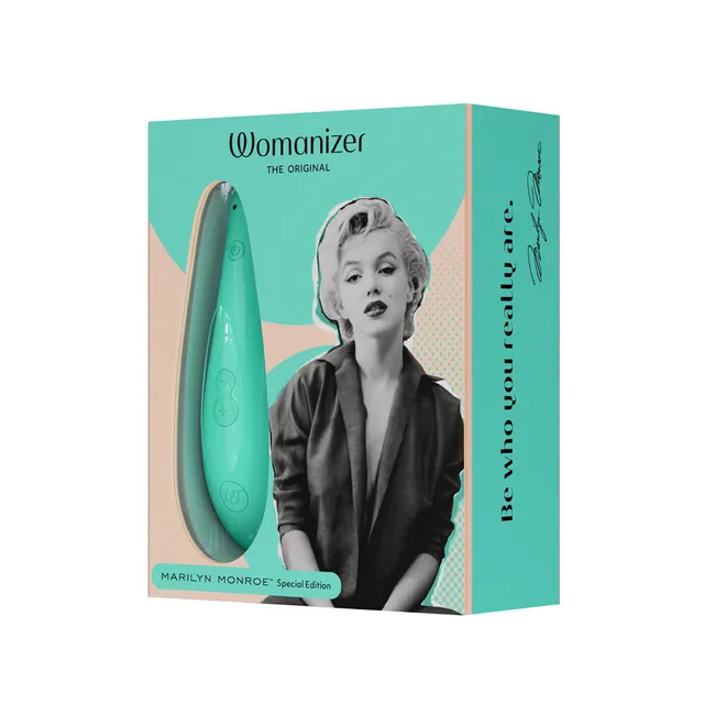 Womanizer Marilyn Monroe stimolatore clitorideo menta 10 intensità