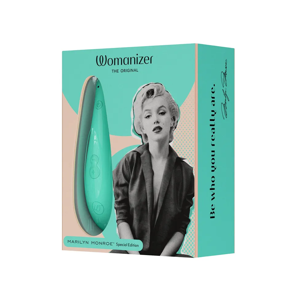 Womanizer Marilyn Monroe stimolatore clitorideo menta 10 intensità