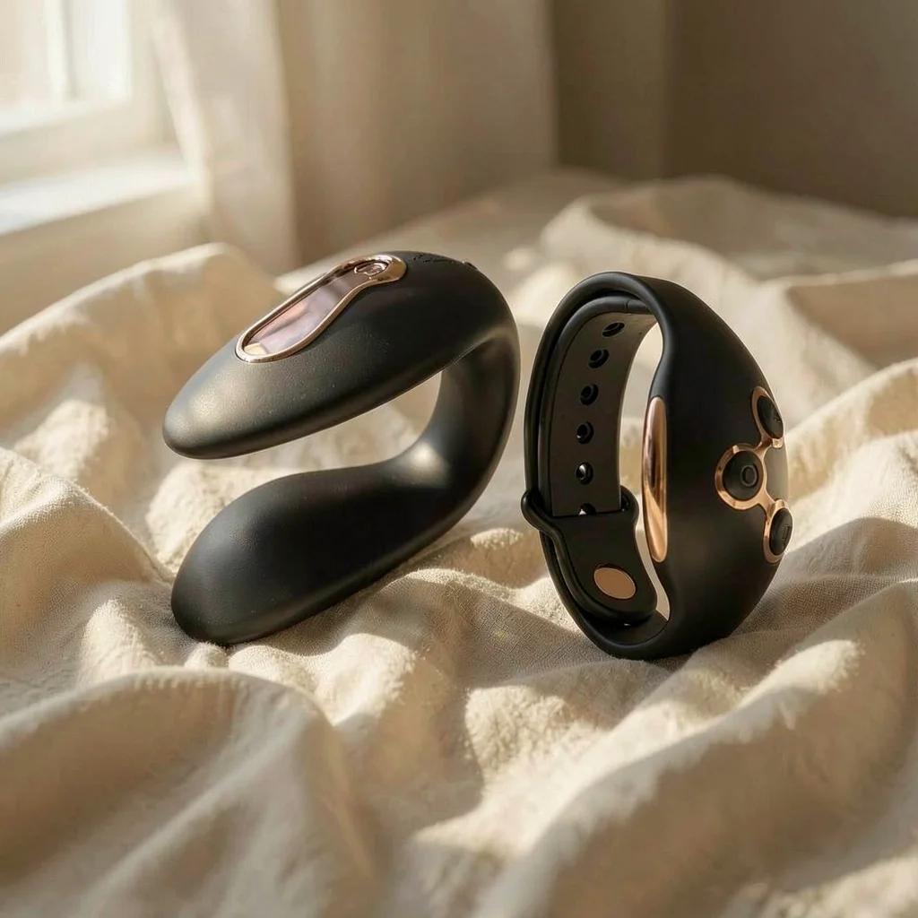 Anne's Desire AD Dual vibratore di coppia oro 7 modalità