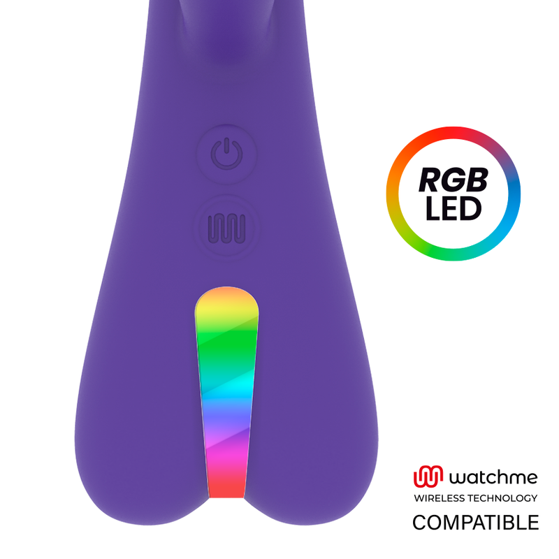 Mr Boss Aitor vibratore rabbit lilla 2 motori