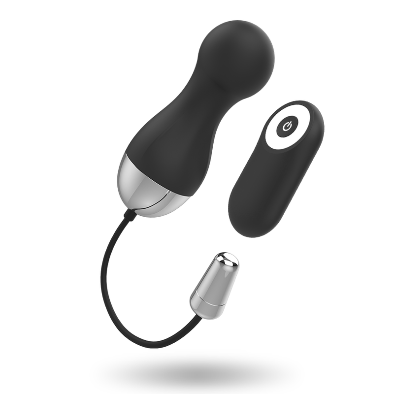 Brilly Glam Ian vibratore con telecomando nero 10 modalità