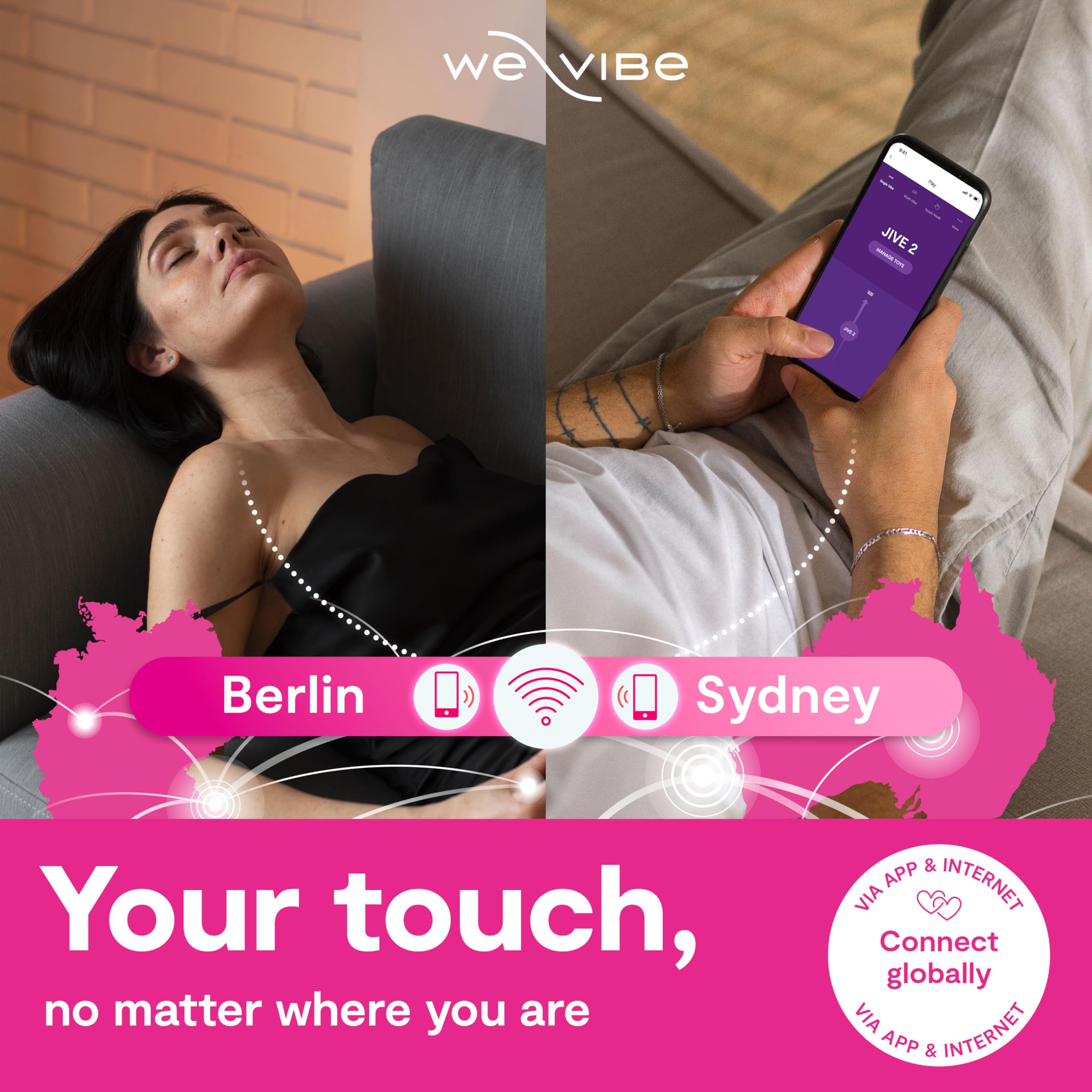 We-Vibe Jive 2 Ovetto Vibrante Punto G con app