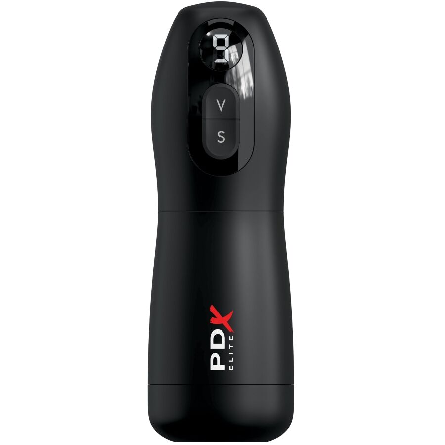 PDX Elite Suck-O-Matic masturbatore aspirante vibrante