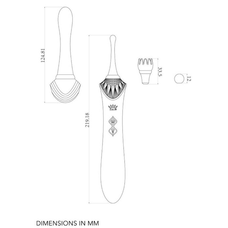 Zalo Bess 2 stimolatore clitorideo viola riscaldante