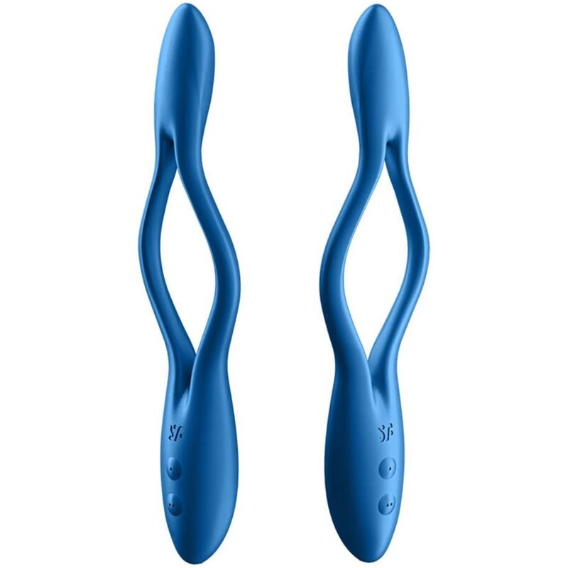 Satisfyer Elastic Game vibratore coppia flessibile blu 2 motori