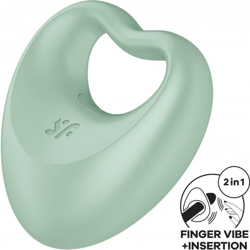 Satisfyer Perfect Pair 3 anello vibrante verde