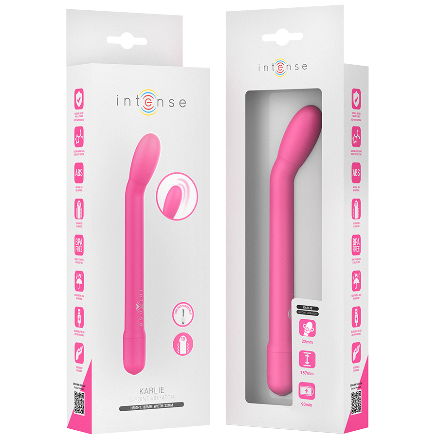 Frutille Karlie Intense vibratore punto G rosa 19 cm