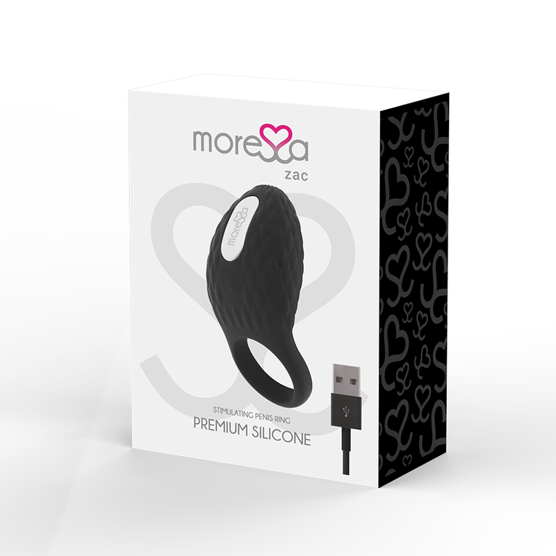 Moressa Zac anello vibrante coppia silicone 7 modi