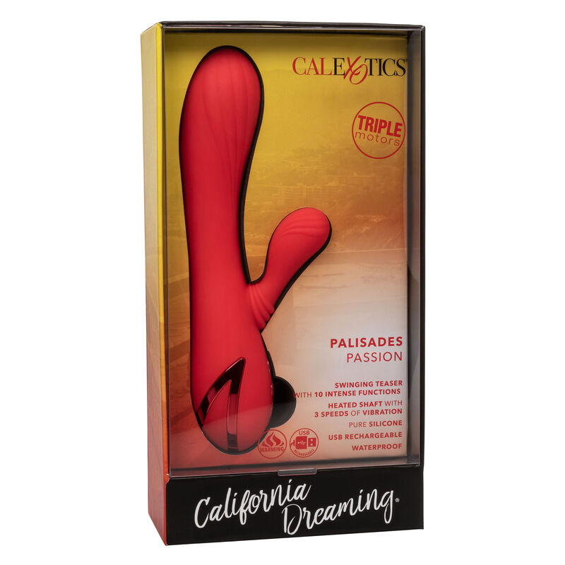 Calexotics Palisades Passion rabbit riscaldato rosso