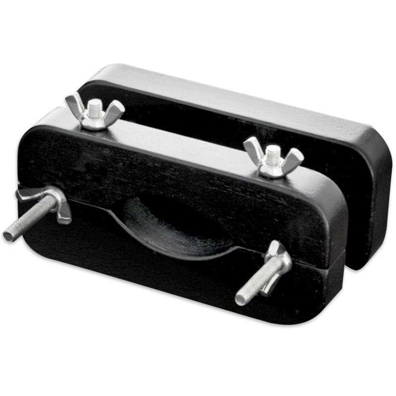 Metal Hard Ball Buster strumento BDSM legno nero