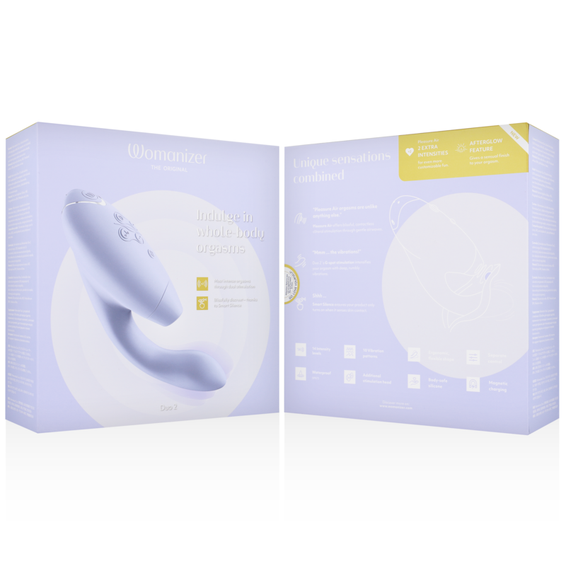 Womanizer Duo 2 Lilla stimolatore clitorideo punto G