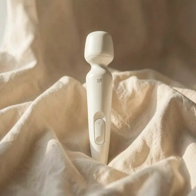 Satisfyer Wand-erland vibratore wand bianco IPX7
