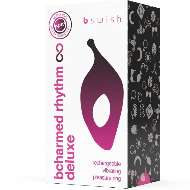B Swish Bcharmed Rhythm Infinite Deluxe vibratore coppia nero